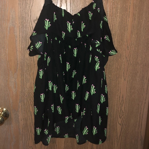 Torrid Black Chiffon babydoll top - Picture 3 of 5